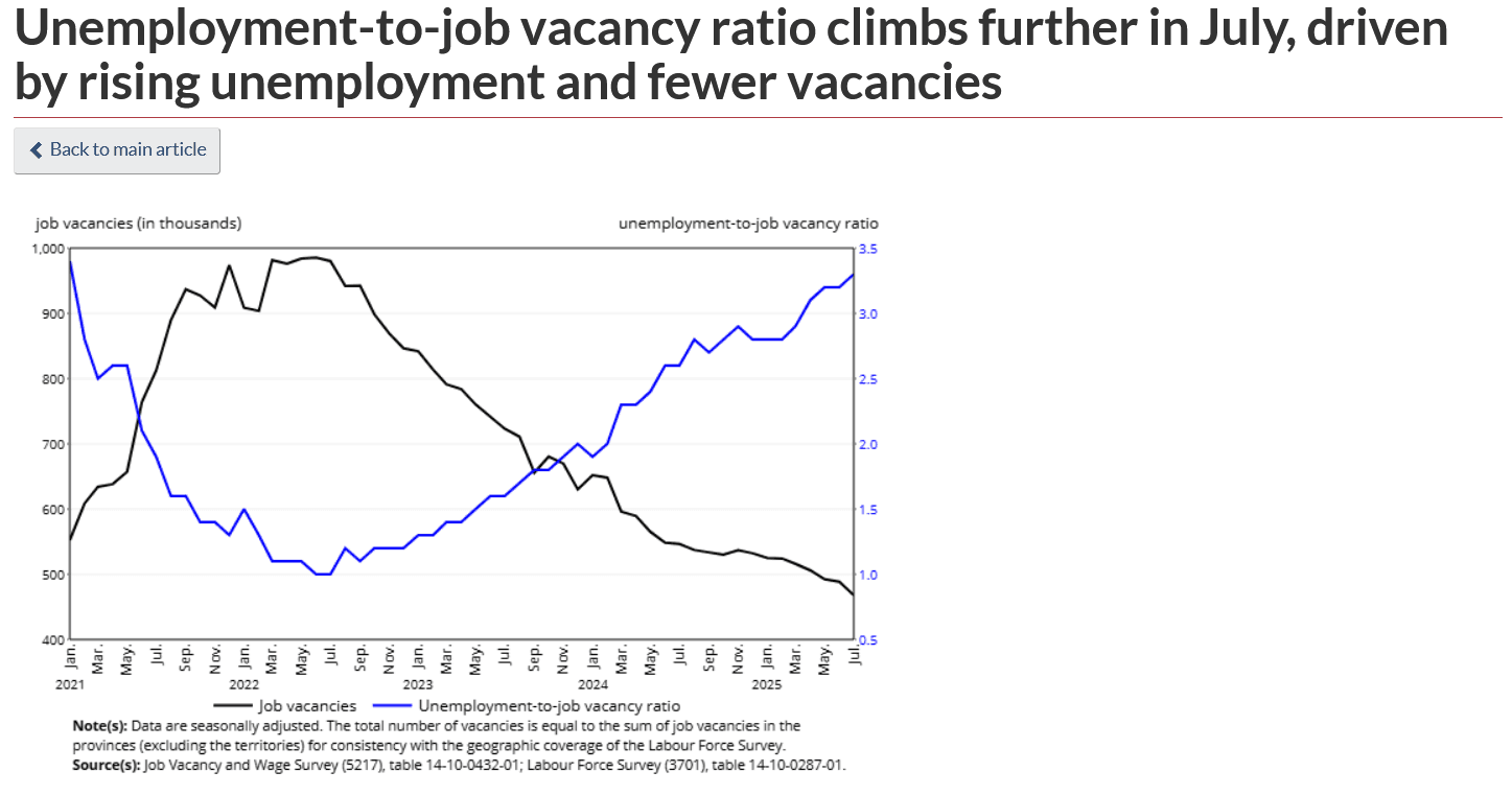 Job vacancy trends