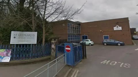 Google Streetview of St Leonard's Catholic School