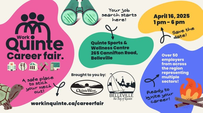 Unlock New Opportunities: Job Fair at Quinte Sports and Wellness Centre