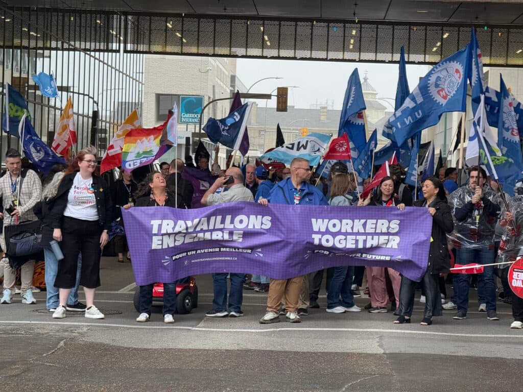 Rally in Winnipeg